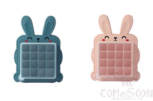 Rabbit Ice Tray (Without Lid),PP,21*15cm
