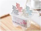 Four Sets Of Unicorn Ice Molds,PP,12.5*7.8*14.5cm