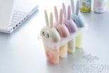 Four Groups Of Little White Rabbit Ice Film (Pvc Packaging),PP,14.5*7.5*16.5cm