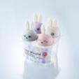 Four Sets Of Frosted Little White Rabbit Ice Mold (Pvc Card),PP,10.5*10.5*13cm