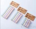 Large Bamboo And Rattan Sealing Clip,PP,14.5*1.5*1.3cm