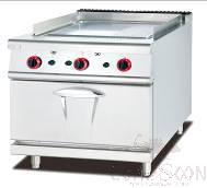 AG700-series Vertical Gas Griddle,Commercial Gas Griddle with cabinet 1/3 pit furnace with gas oven