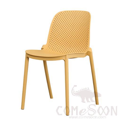 Hollow back chair,plastic,44*54*81.5cm