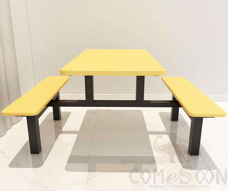 Frp Canteen Tables And Chairs-110*60*75Cm,Plastics And Steel