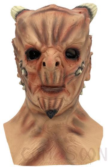 Halloween Horned monster mask ，L42*W26CM，Halloween