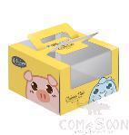 Mini Cake Box 
Delicious Sharing
4 Inch，15*15*10.5cm