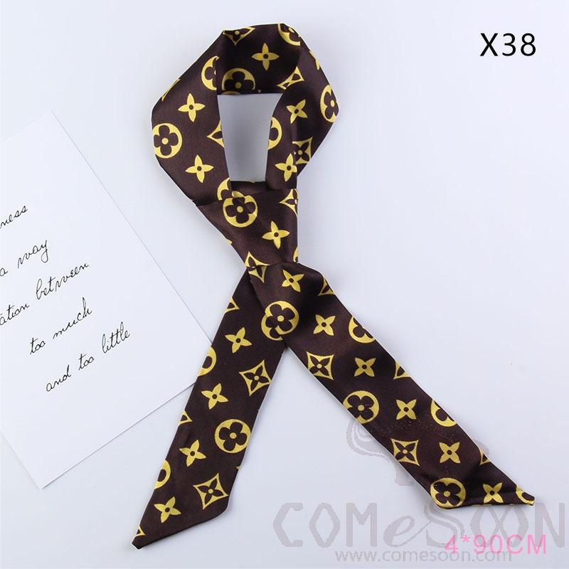 围巾4*90cm-X38