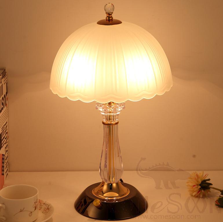 台灯-D25*H40cm-按钮开关