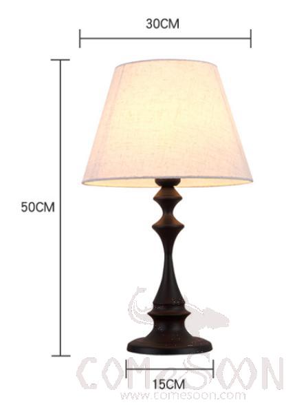 台灯-D30*H50cm-按钮开关