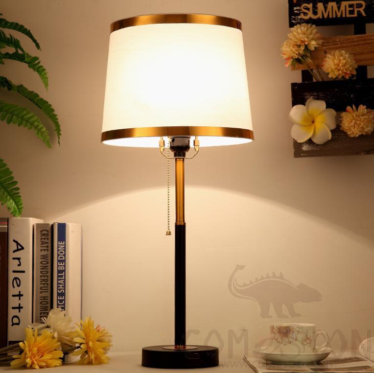 台灯-D24*H50cm-按钮开关