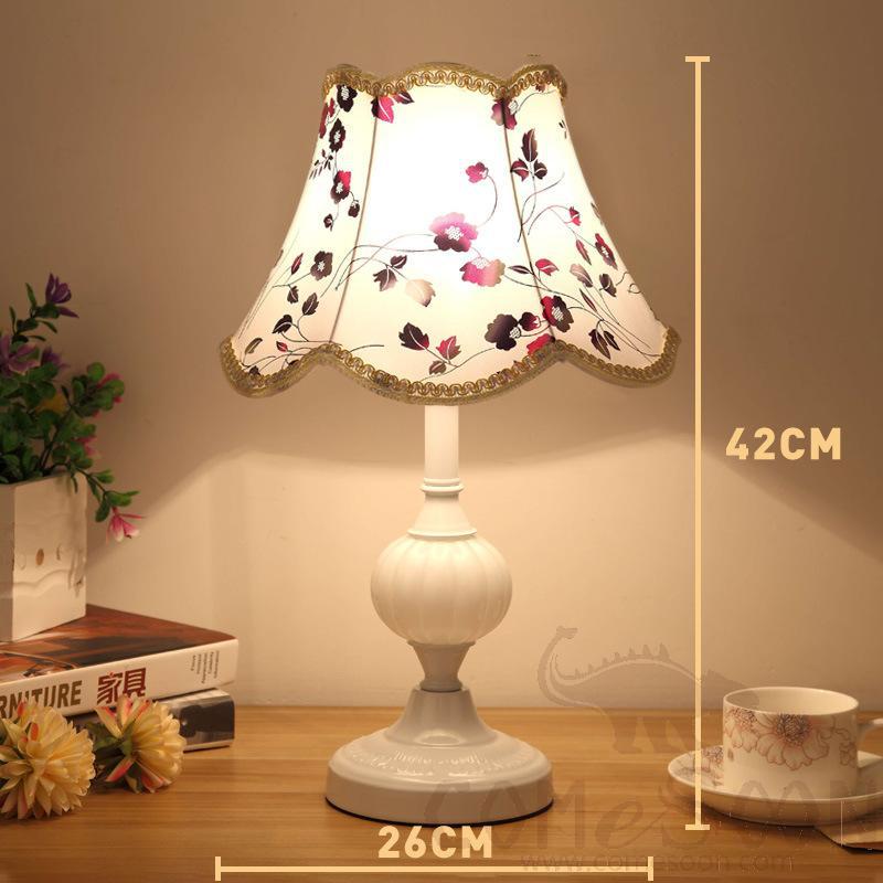 台灯-D26*H42cm-按钮开关