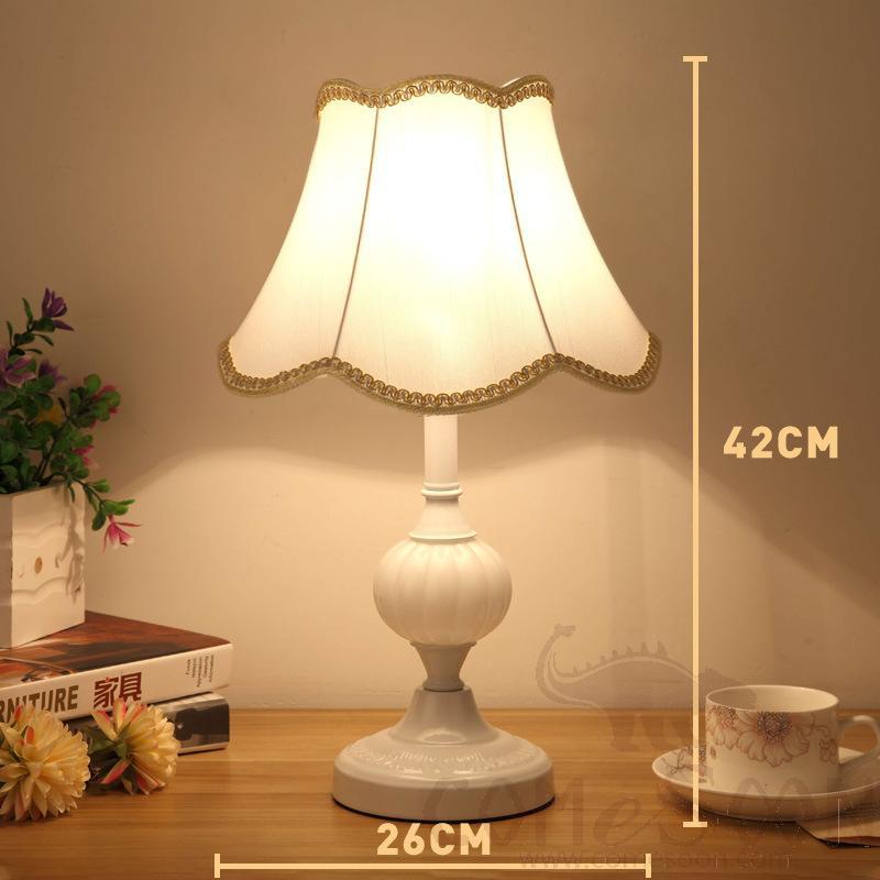 台灯-D26*H42cm-按钮开关