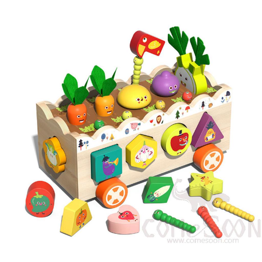 Farm Building Block Toy，23*10.3*14CM