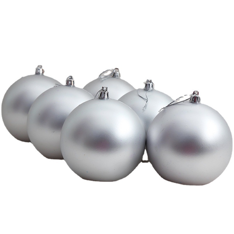 Christmas Balls，PVC，Silver，10CM