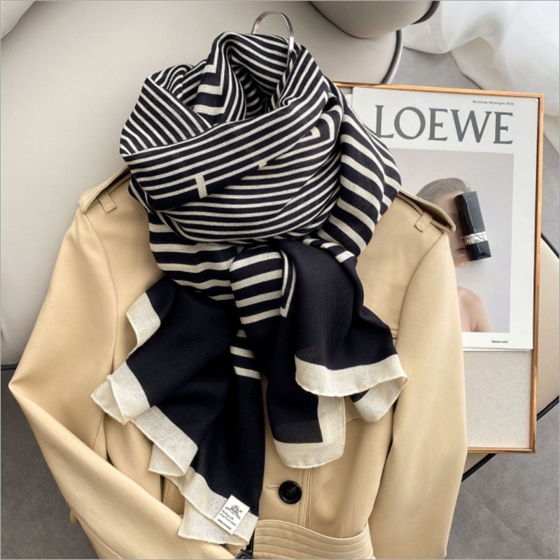 Scarf With Logo，90*180CM