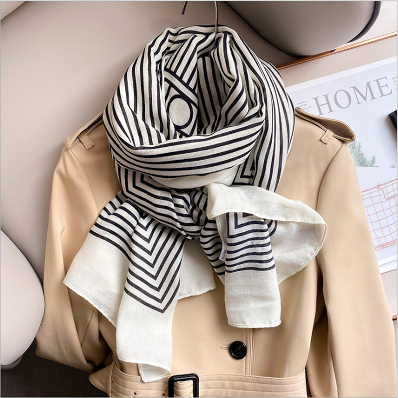Scarf With Logo，90*180CM