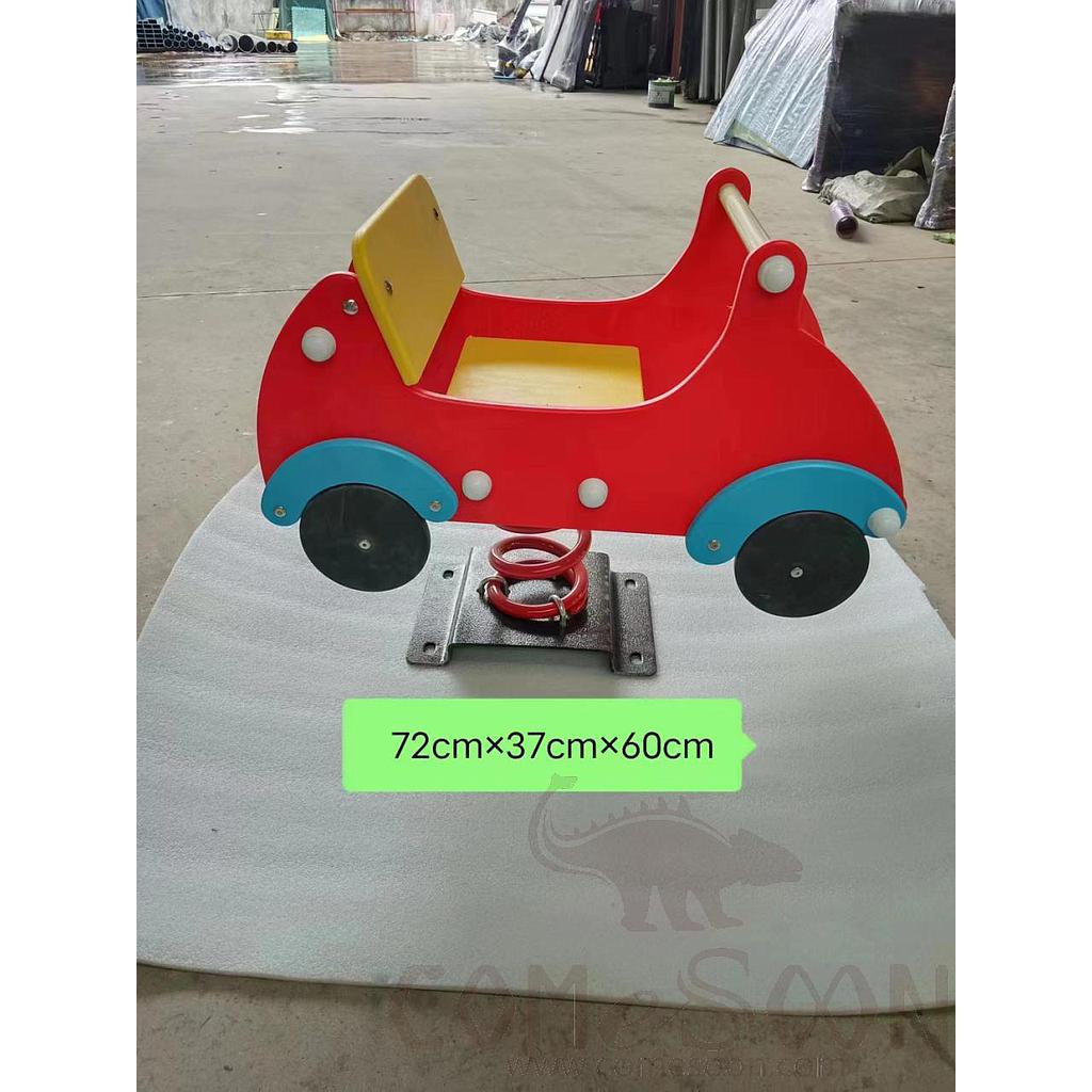 Rockers， L72 * W37 * H60 cm， PE Plate + Galvanized Iron + Rubber