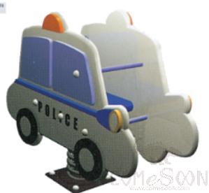 Rockers， L78 * W40 * H70 cm，  PE Plate + Galvanized Iron + Rubber