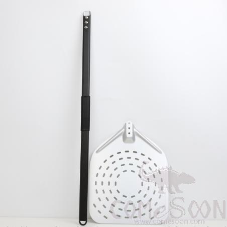 35cm square punching pizza shovel with 80cm alloy handle