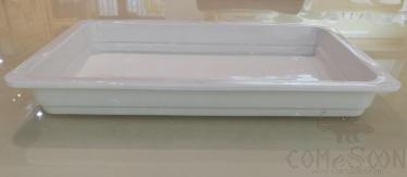 1/1 Buffet plate (straight edge)，L52.5*W32*H6.5cm