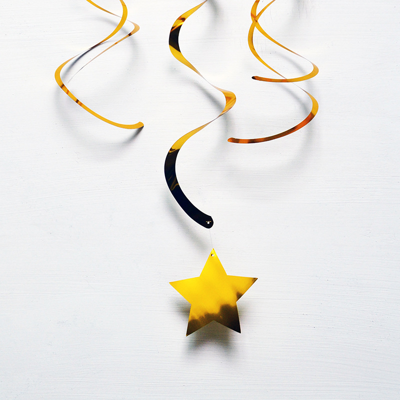 Star Pendant , Pc+Pet , Gold,