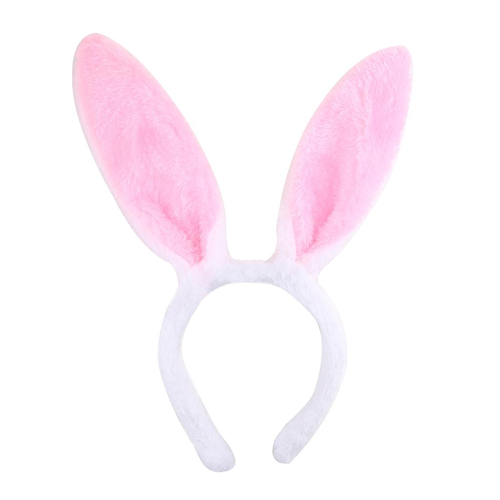 Easter Headbands ，Plush Cloth +Abs，Pink，16*14CM