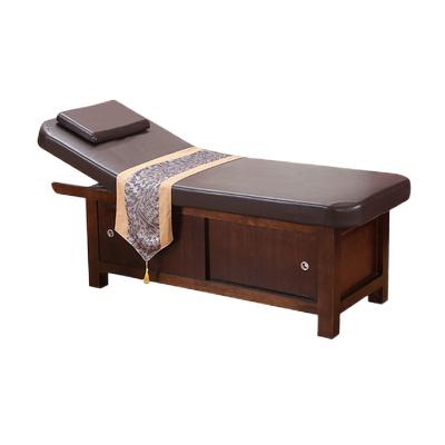 Massage Bed ,190*80*65CM,Dark Brown