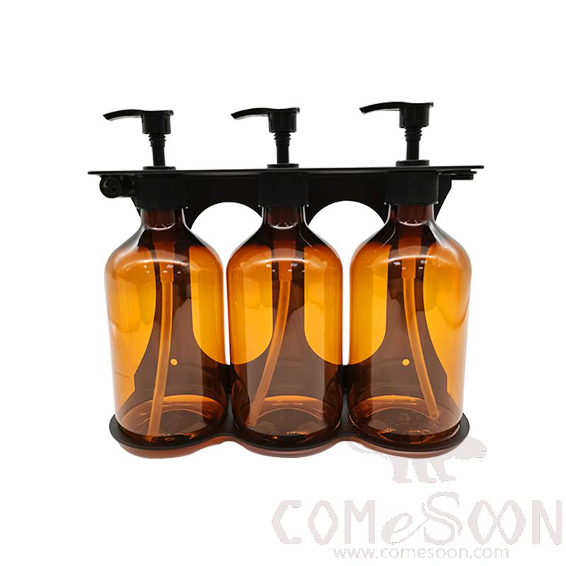 Triple
Soap Dispenser，L15*W8.5*H21CM，MOQ500