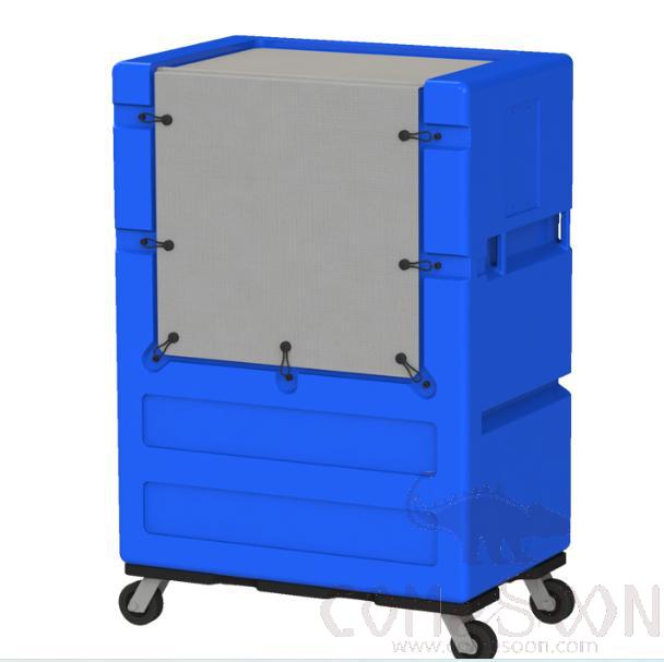 Laundry Cart,PE,L1100* W720* H1655mm