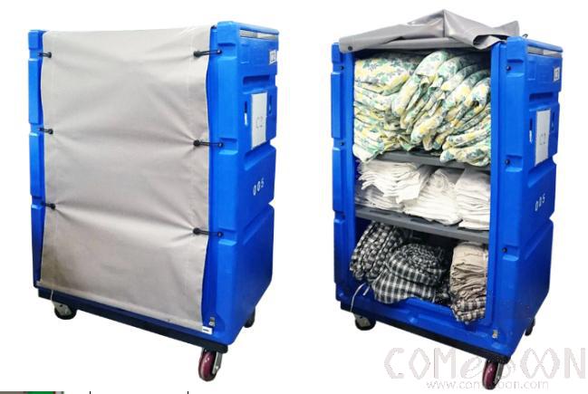 Laundry Cart,PE,L1120* W650* H1710mm