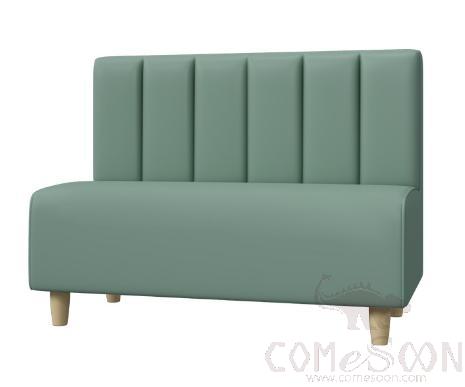 Green Sofa, Wooden Frame, W51*L52*H75Cm