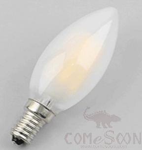 Bulb Led Filament C-35 ,4W, Frosted