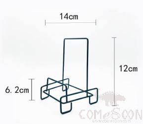 Hanging Plate Rack Single Compartment, Iron, L14*W6.2*H12cm