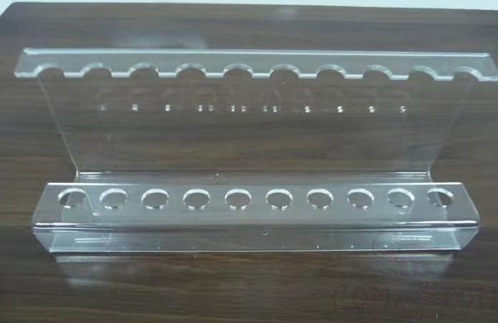 Tableware Display Rack,Acrylic,360*80*90mm