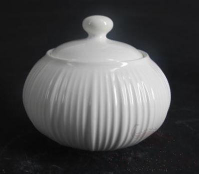 G099 Series Sugar Pot 250CC - White，L10.3*W9cm