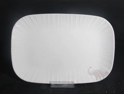 G099 Series 10&quot; Rectangular Plate - White