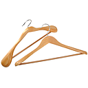 Shoulder Coat Hanger, Lotus Wood, 445*20Mm