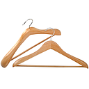 Wide Shoulder Luxury Hanger, Hornwood, 445*23-45Mm