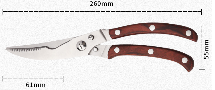 Knife, SS, 260*55MM