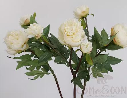 3PCS Simulation Flower Ornaments