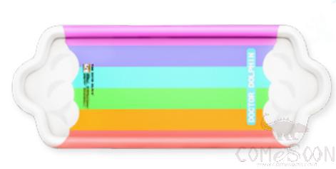 Rainbow Water Spray Cushion, 150*60cm