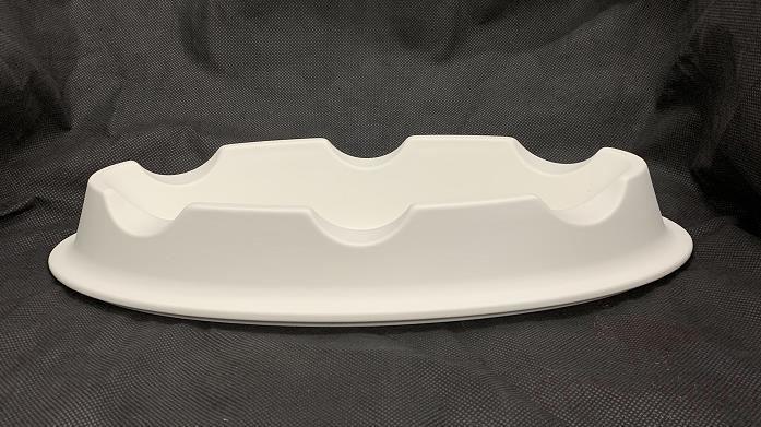 20118 Series 4# Fish Plate Grate - Matt White