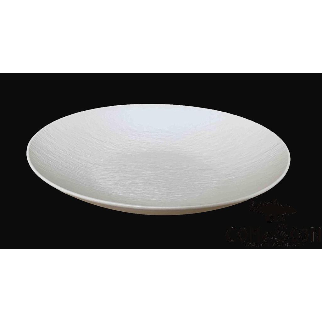 20118 Series 15.5&quot; Oval Bowl-Matt White