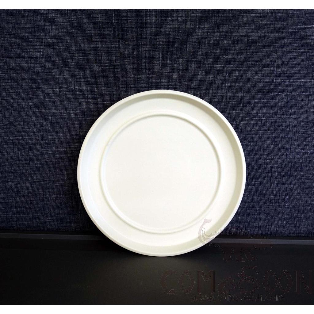 20118 Series 4#Hob plate - Matt white