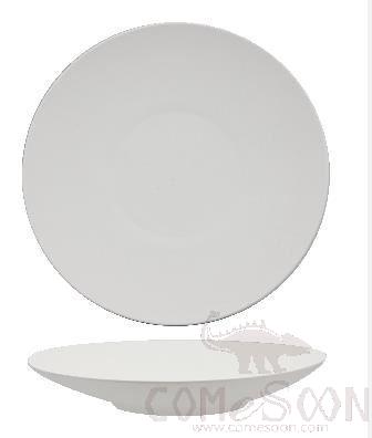 20118 Series 20.5&quot; Deep Plate - Matte White