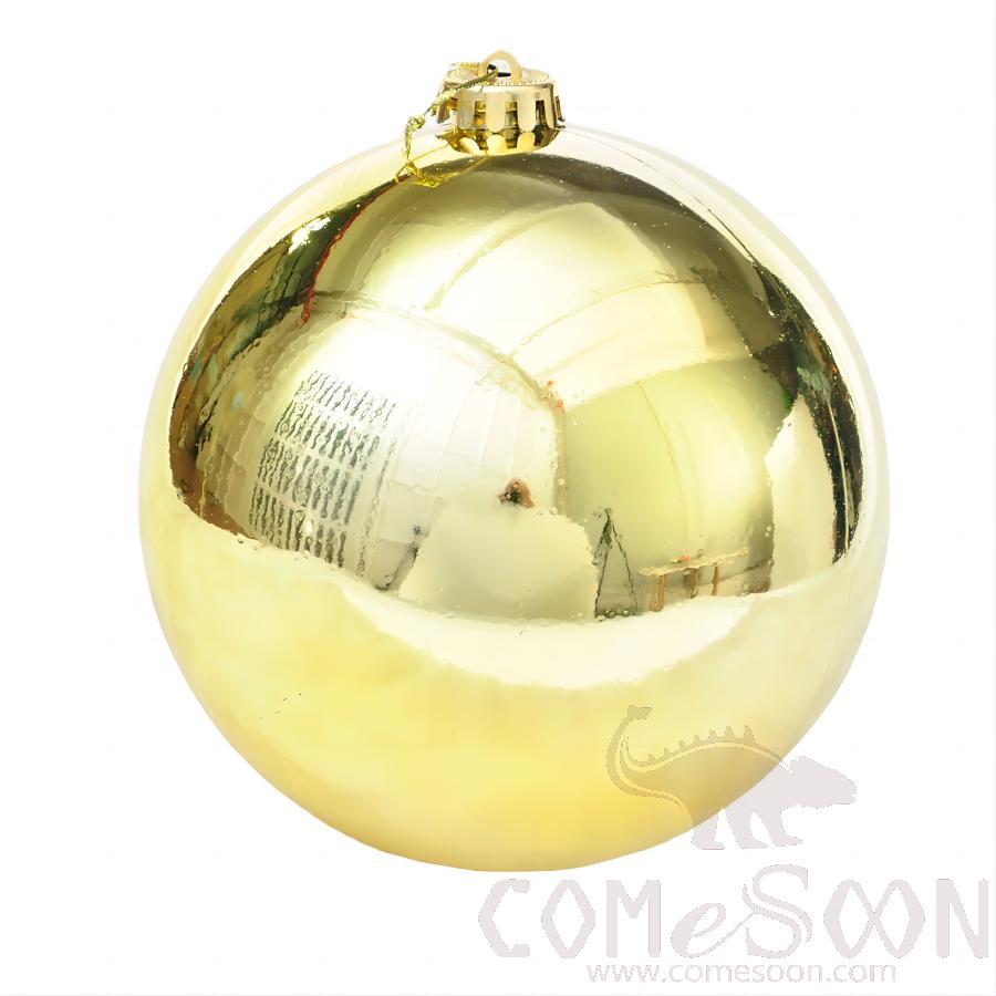 Christmas Ball，10cm，Gold