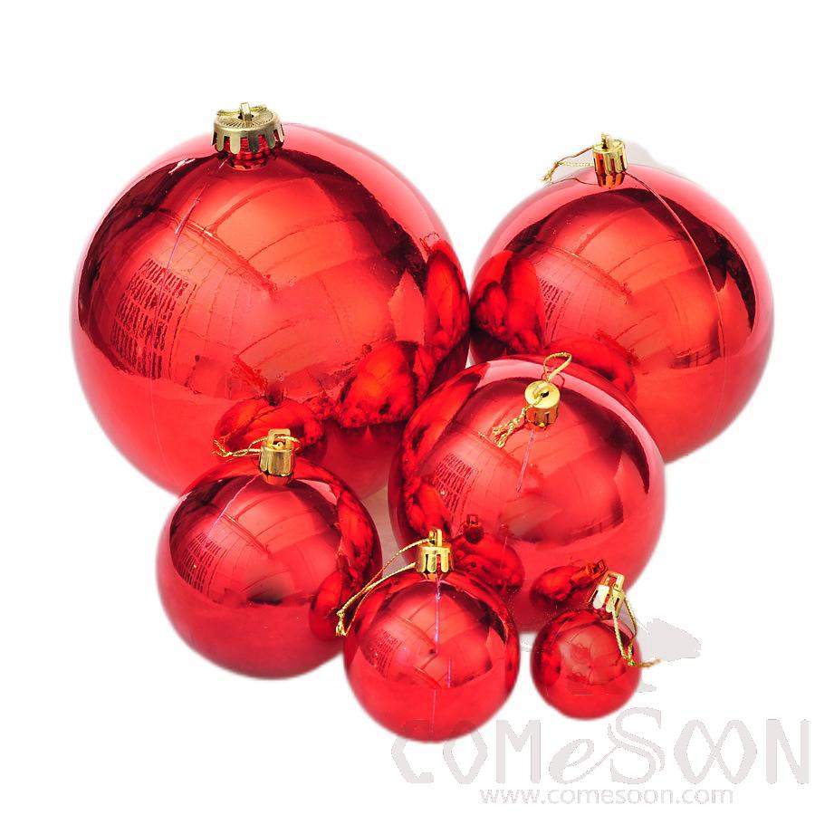 Christmas Ball，6cm，Red