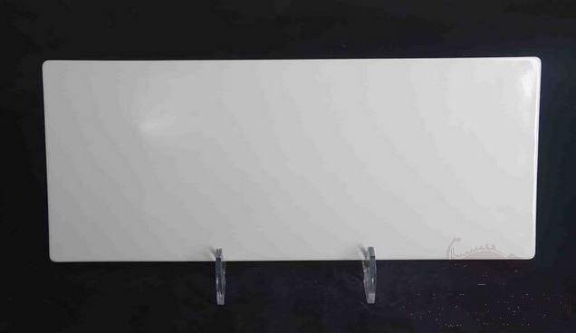 G157 Series 20&quot; Rectangular Flat Plate  - White