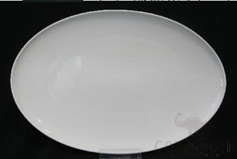 G157 Series 16&quot; Fish Plate  - White