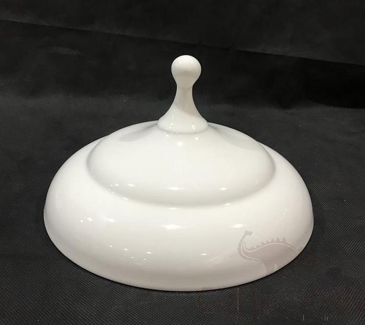G157 Series 14.5 &quot;Tall Bowl Lid  - White